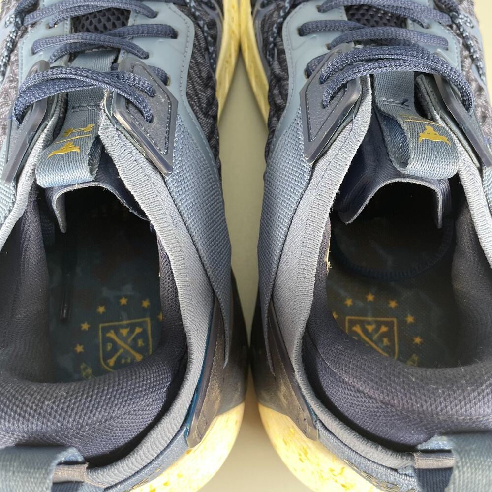 Under Armour Project Rock 6 Men's 13 Blue Gum Cross Training Shoe Sneakers EUC - Picture 8 of 9